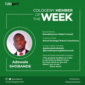 Read more about the article COLOGENY MEMBER OF THE WEEK 15